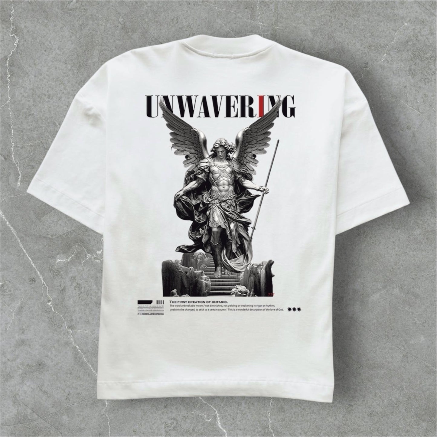 Camiseta Oversize White Angel