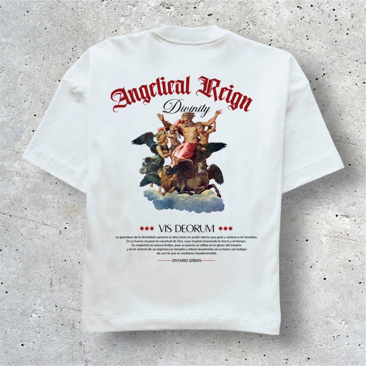 Camiseta Oversize Angelical Reign