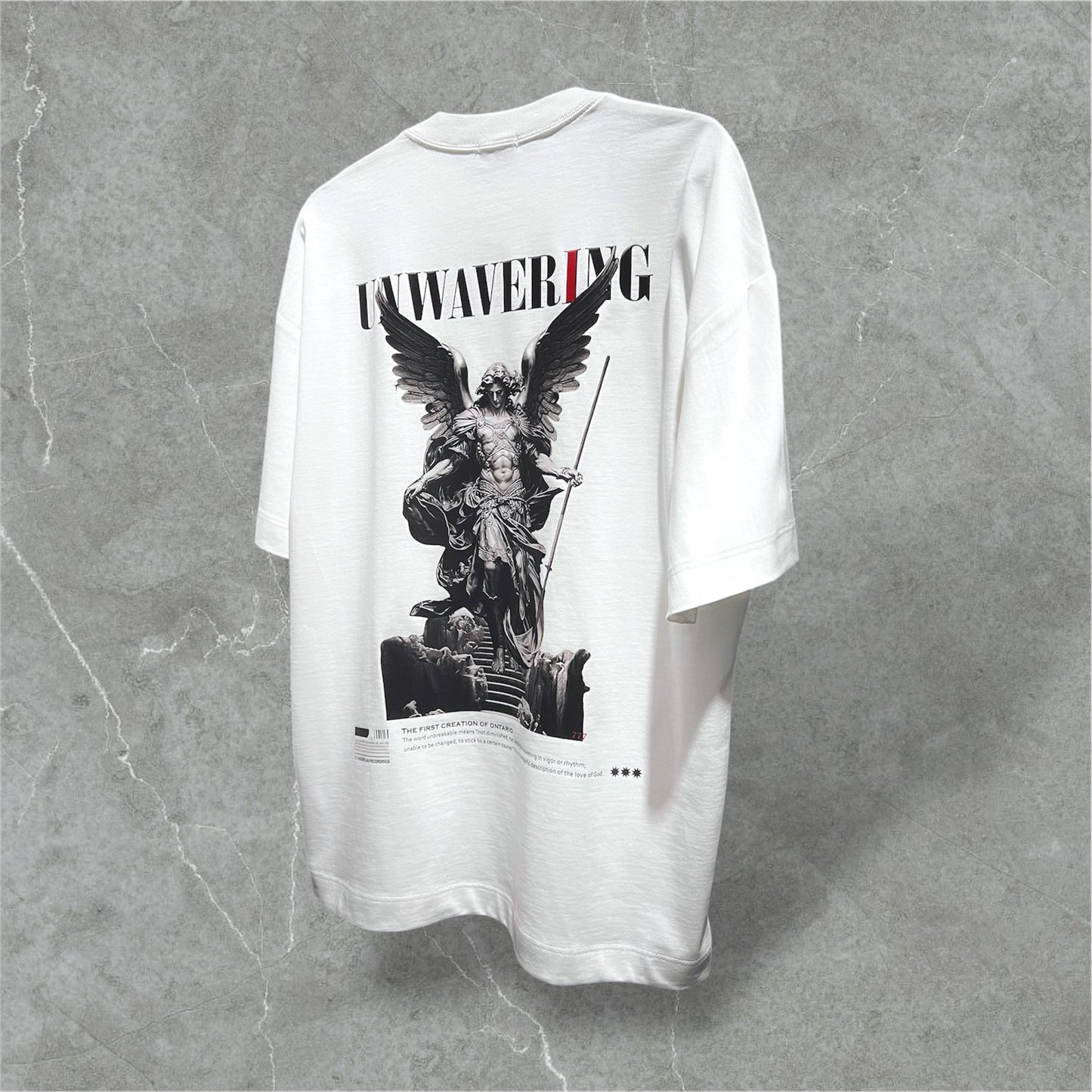 Camiseta Oversize White Angel